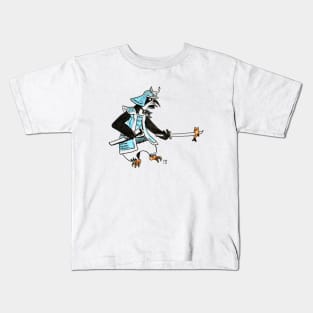 Samurai Penguin Kids T-Shirt